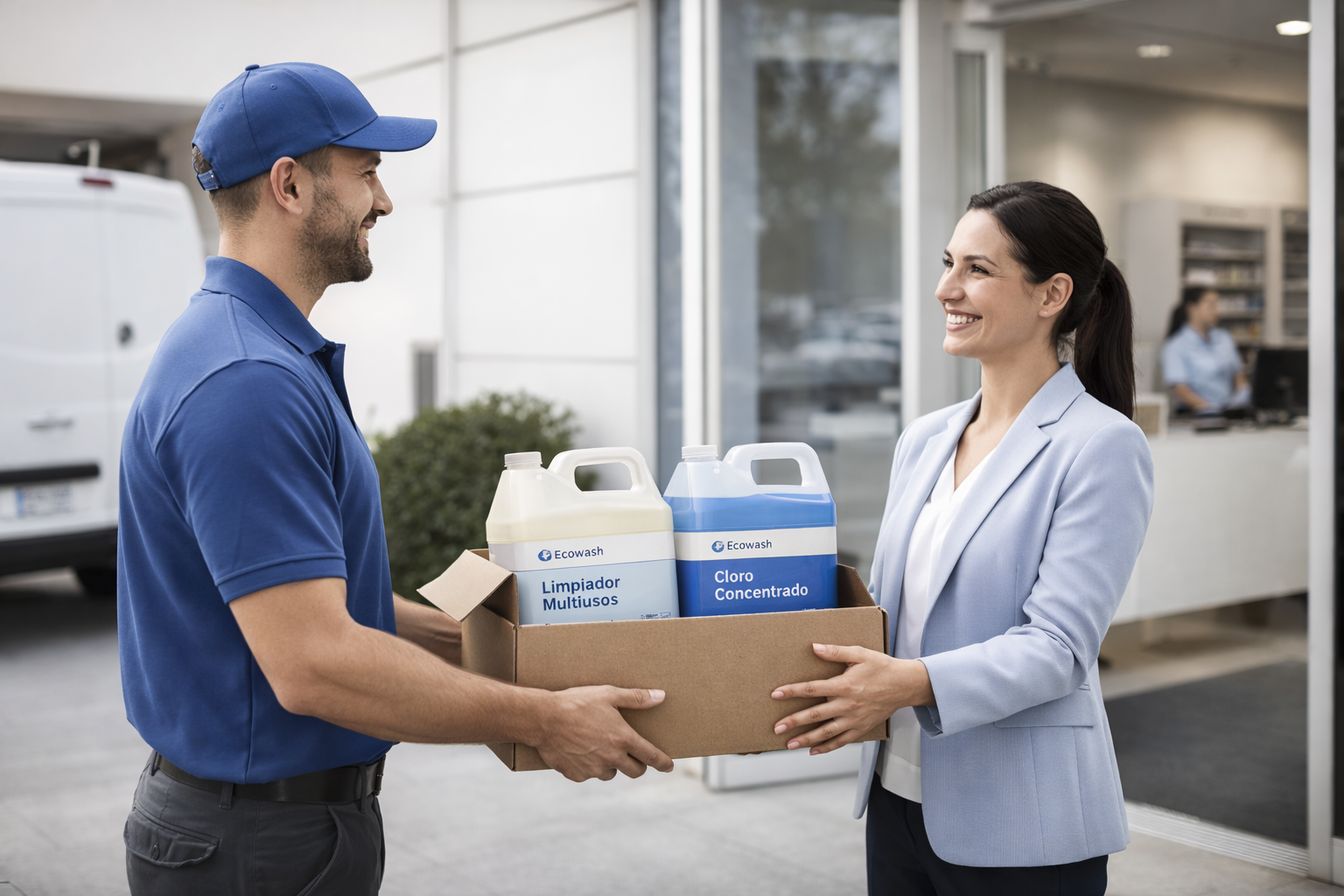 EcoWash — proveedor de productos de limpieza para negocios